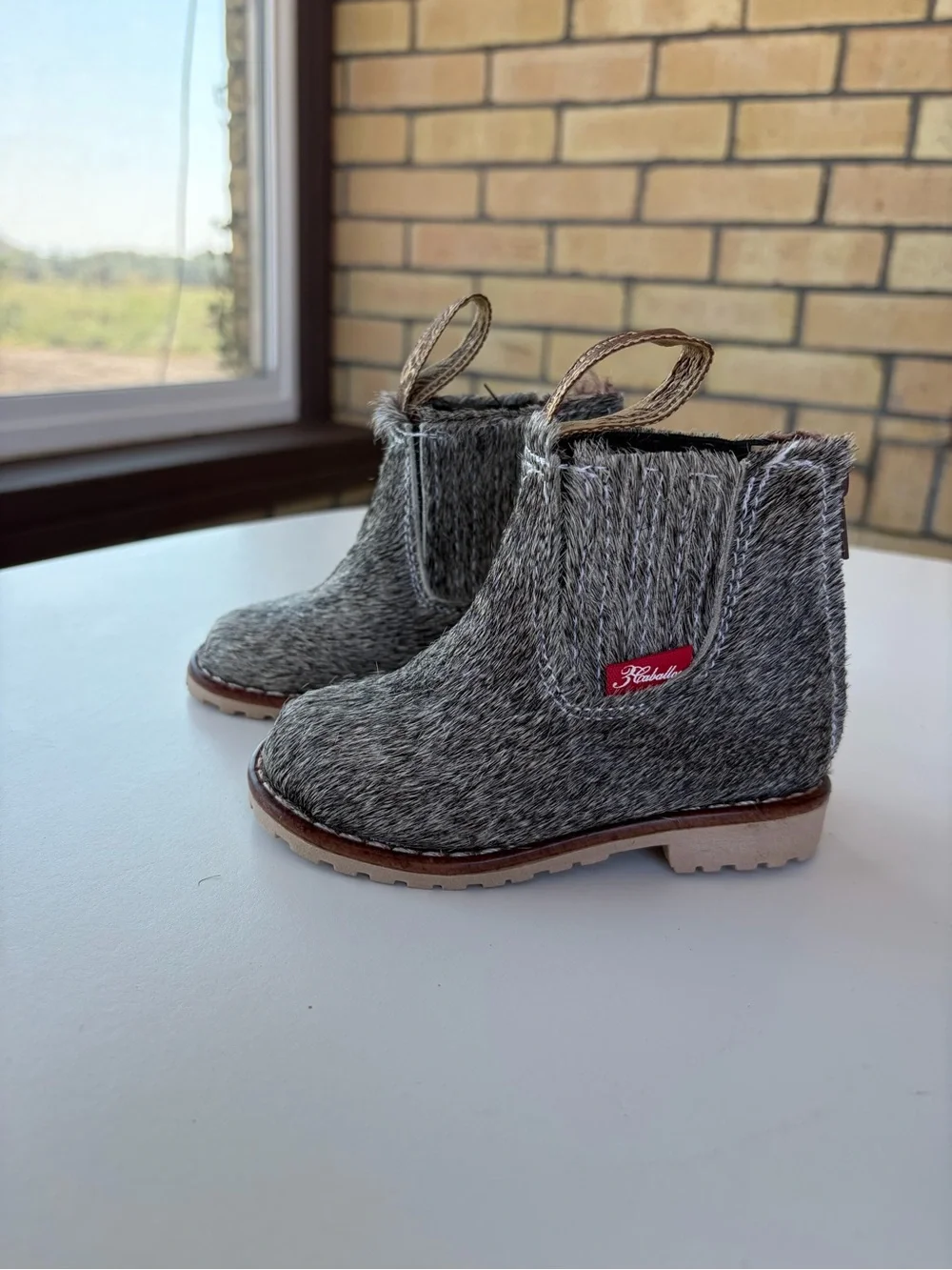 GENUINE COWHIDE 3 Caballos Toddler Boots Size 5 Mexico